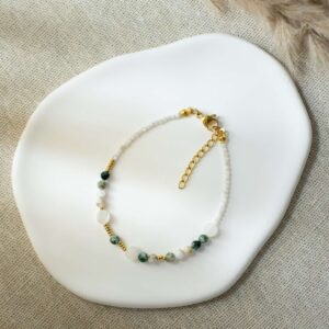 bransoletka secret dots green whisper