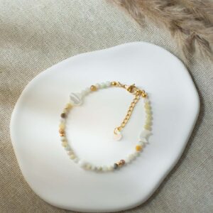 bransoletka soul dots pearl aura