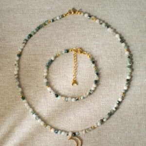 zestaw biżuterii soul dots forest moon